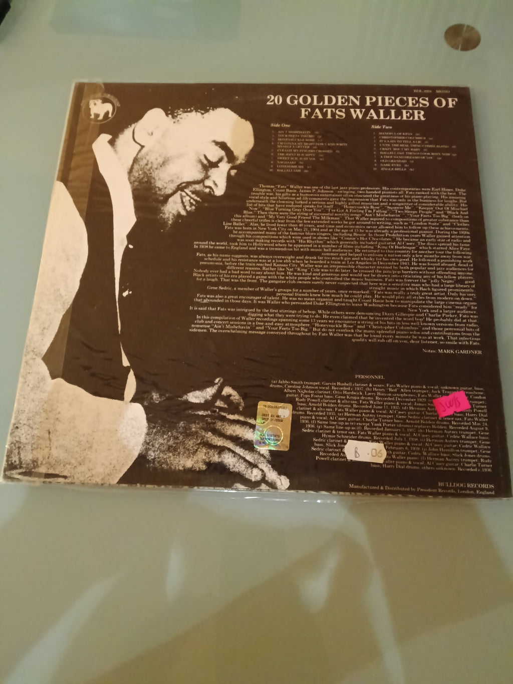 Thomas "Fats" Waller - 20 Golden Pieces of Fats Waller