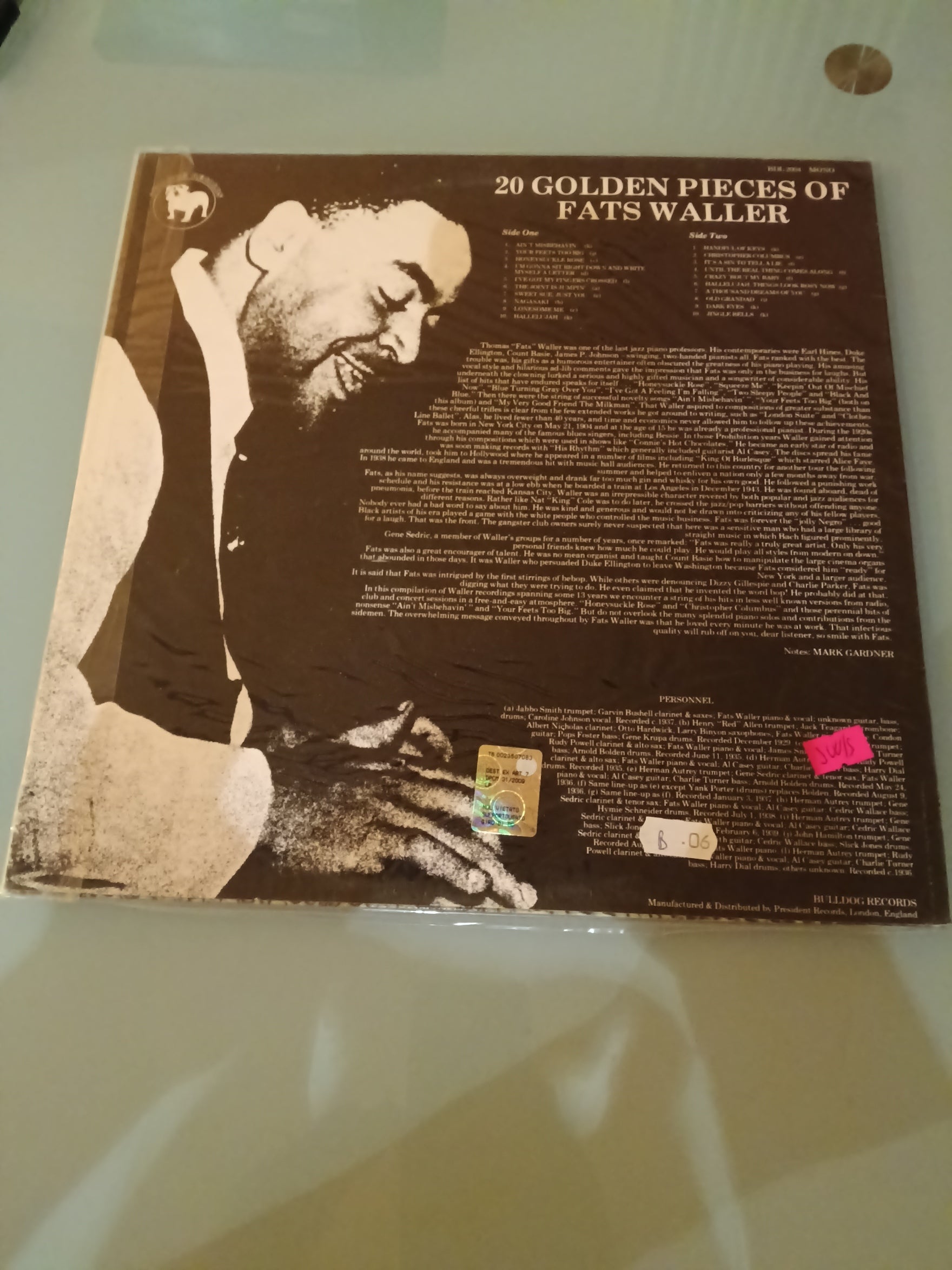 Thomas "Fats" Waller - 20 Golden Pieces of Fats Waller