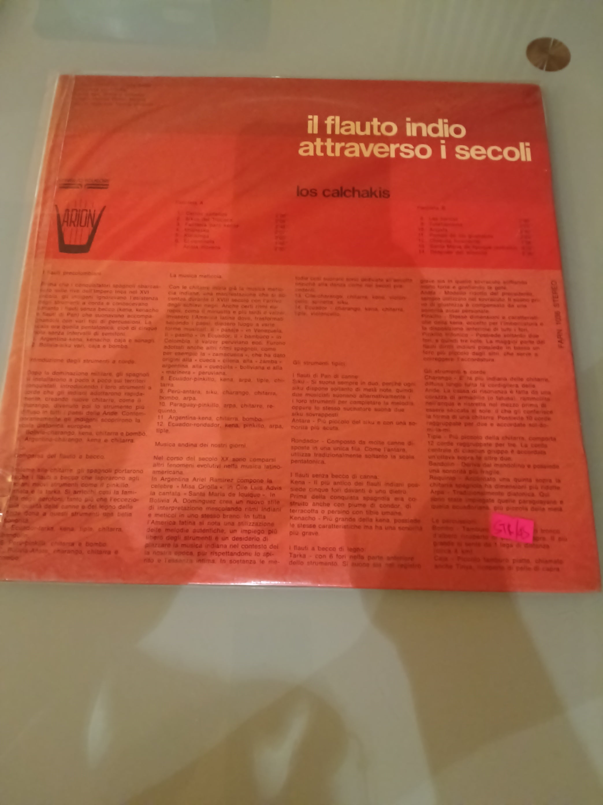 Los Calchakis - Il flauto indio attraverso i secoli