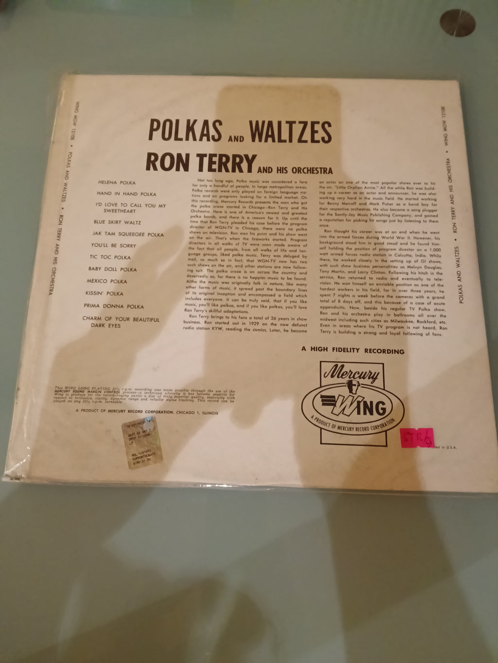 Ron Terry and His Orchestra - Polkas and Waltzes