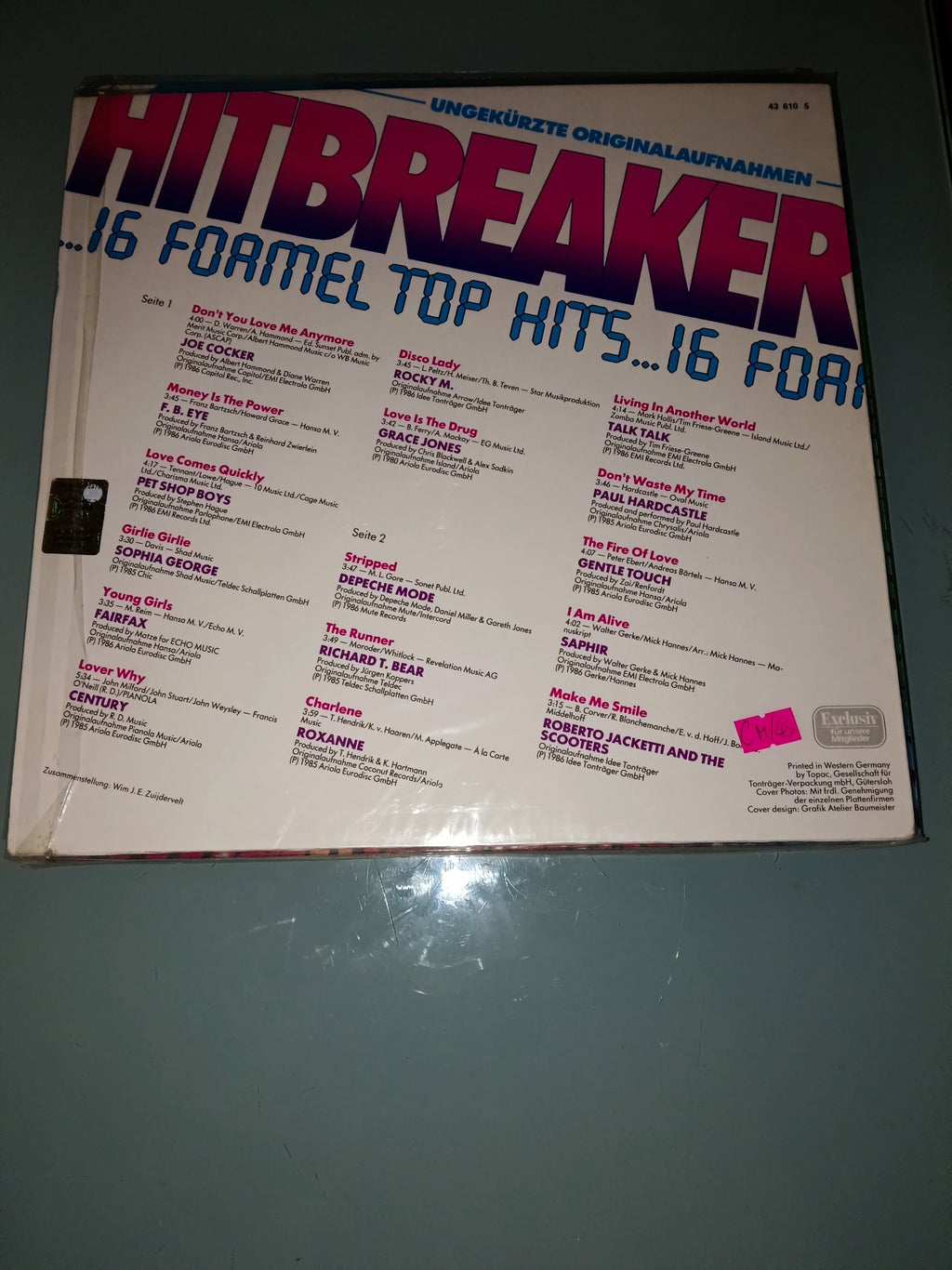 Hitbraker 16 Formel Top Hits Compilation