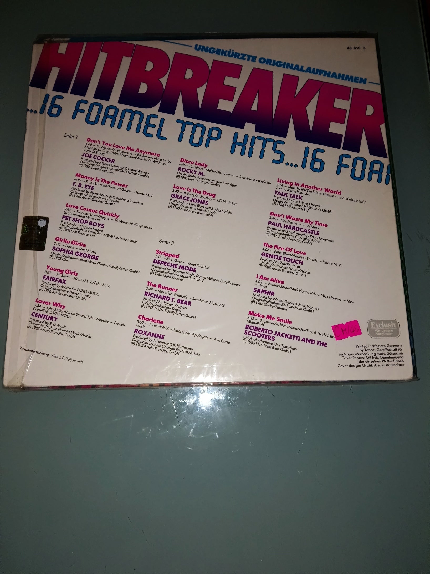 Hitbraker 16 Formel Top Hits Compilation